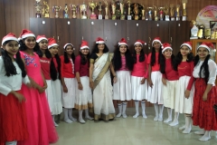 Christmas-Celebration-2021-22- Performers with our Madam