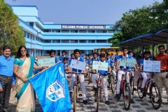 Fit India Movement- Fitness Week Celebration-Bicycle Rally- Flag Off