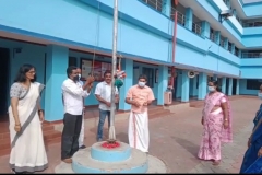 Republic day-2021-22-Flag hoisting