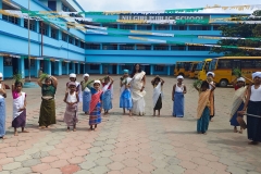 Farmers Day- 2022-23 - Principal madam with tiny farmers.