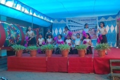 Freshers Day 2023-24 - cheer girls performance
